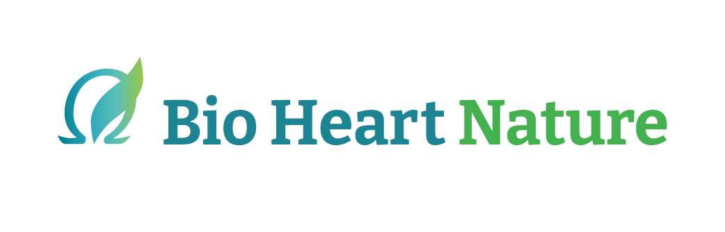 Bio Heart Nature Logo